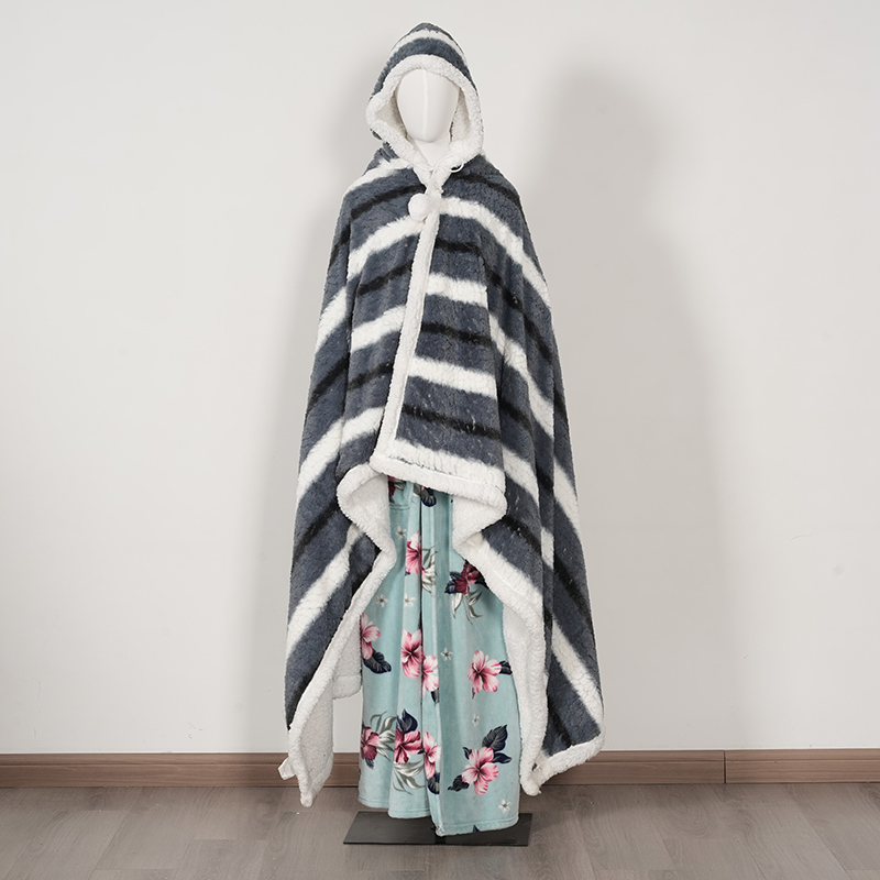 Stevige loungewear-cape